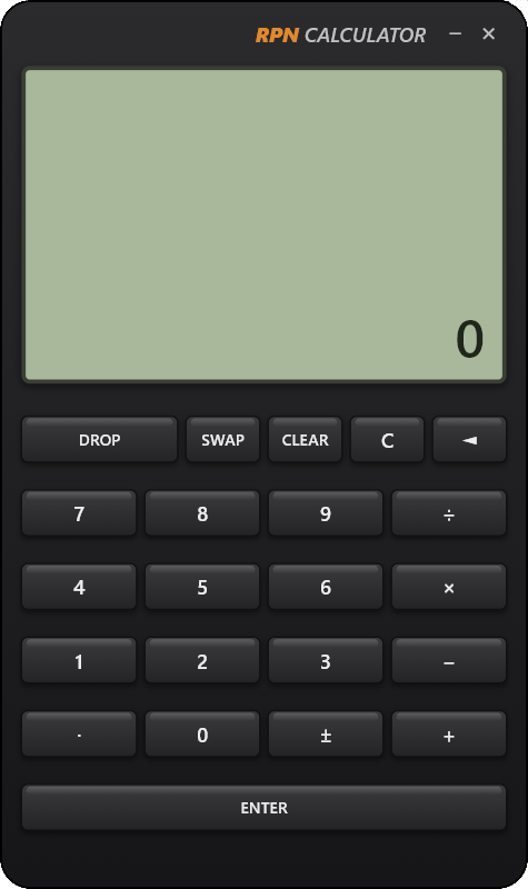 RPN Calculator screenshot